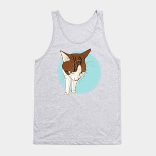 Soya the cat - grumpy Tank Top